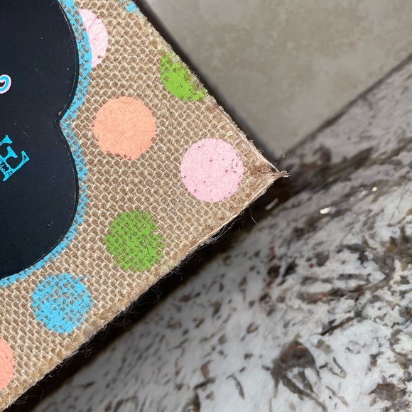 Polkadot Print Spring To Do Chalk Board Check List Sign - Picture 5 of 10